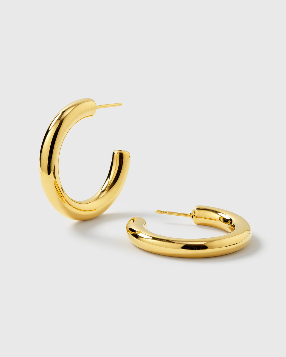 Bolded Hoops Gold