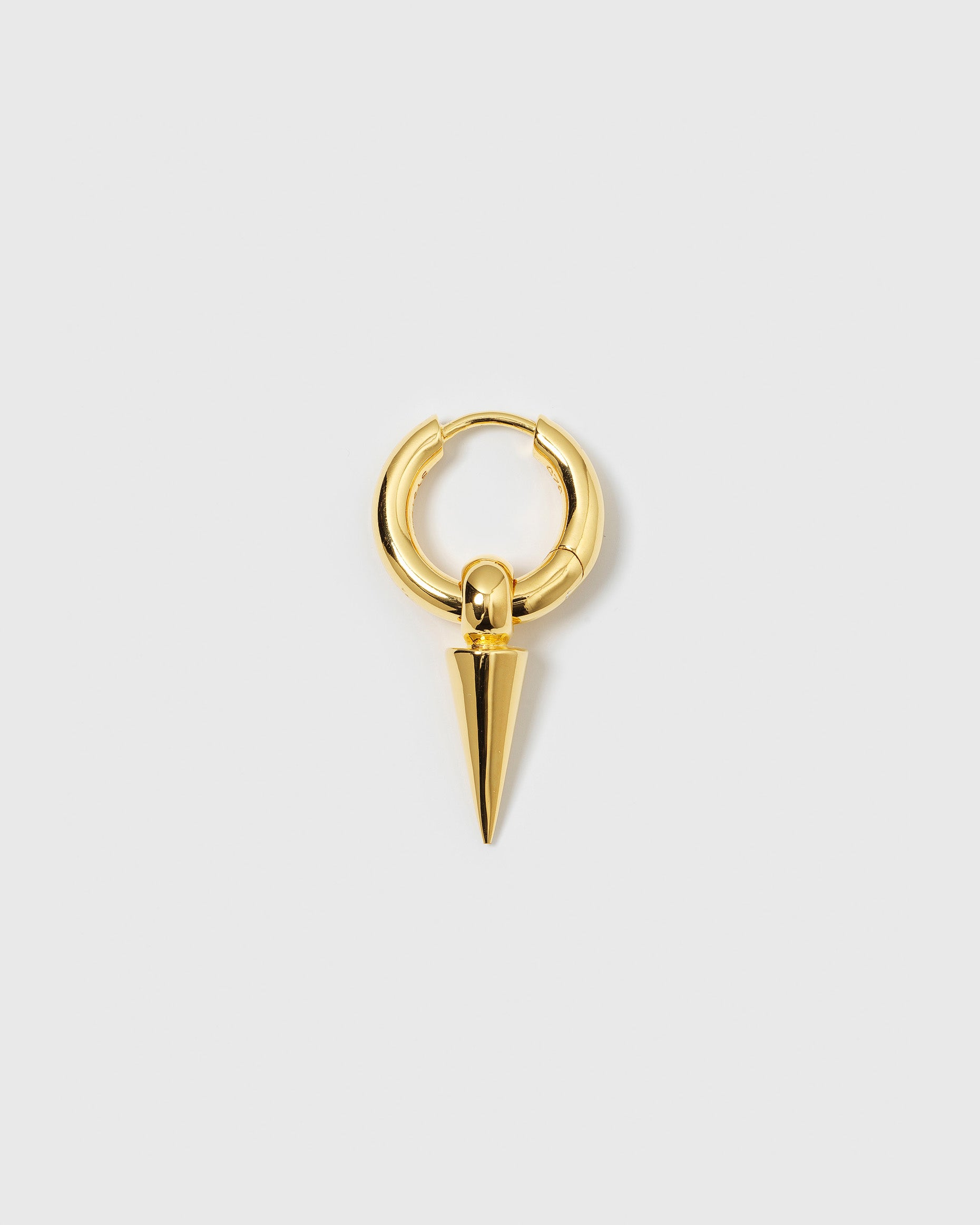 Single Spotlight Hoop Earring