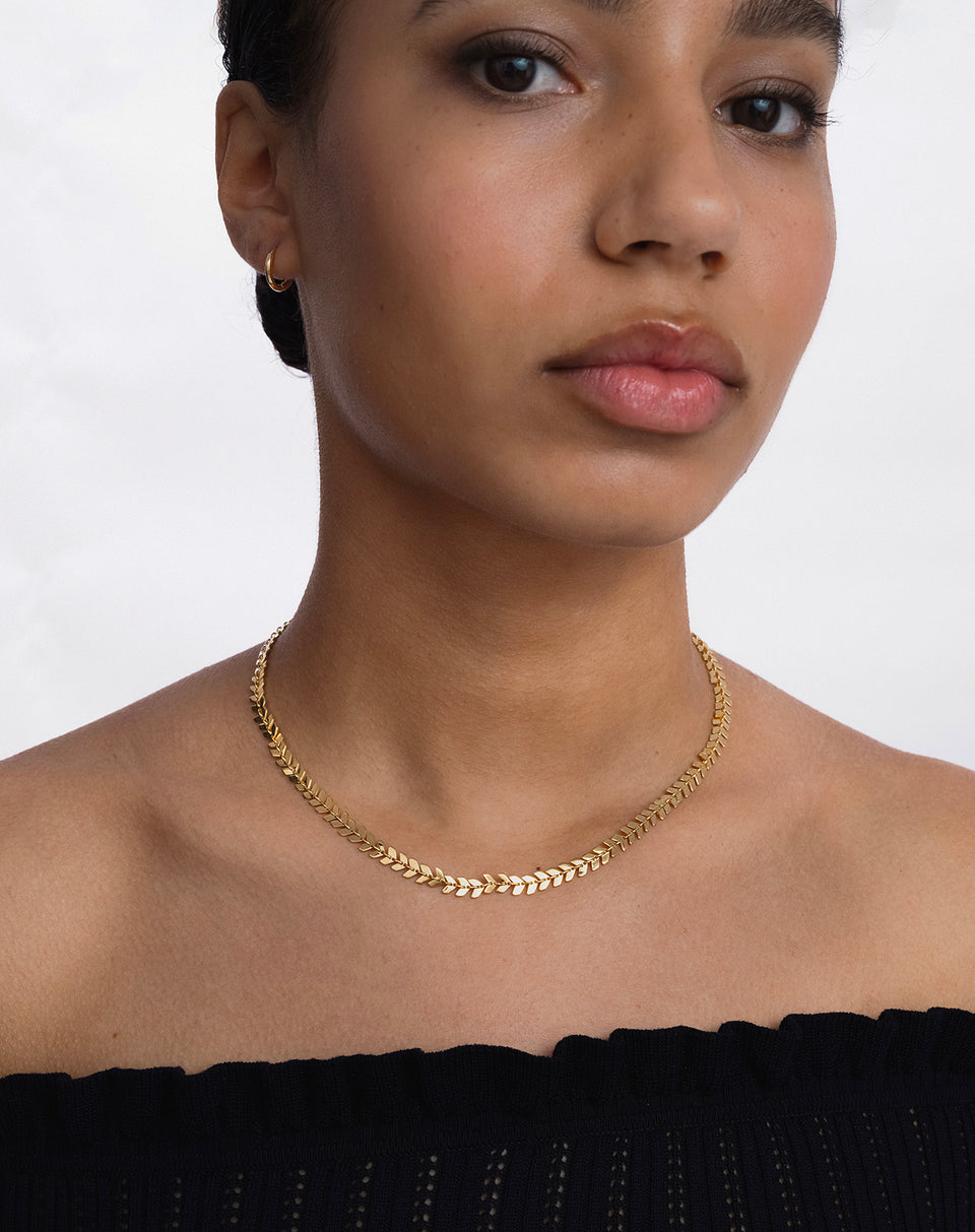 Layers Olivia Necklace Gold