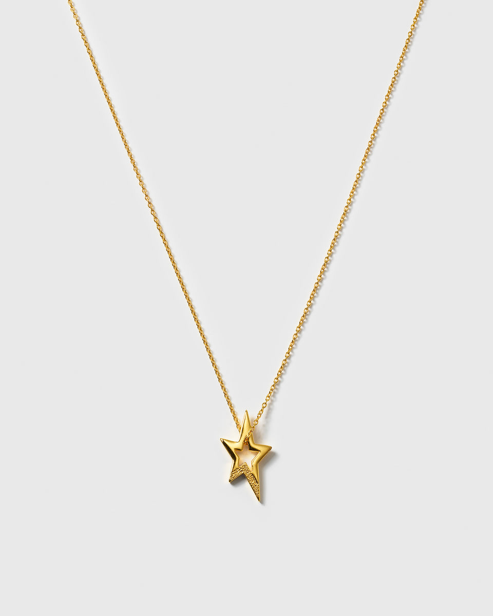 Megastar Necklace  Gold