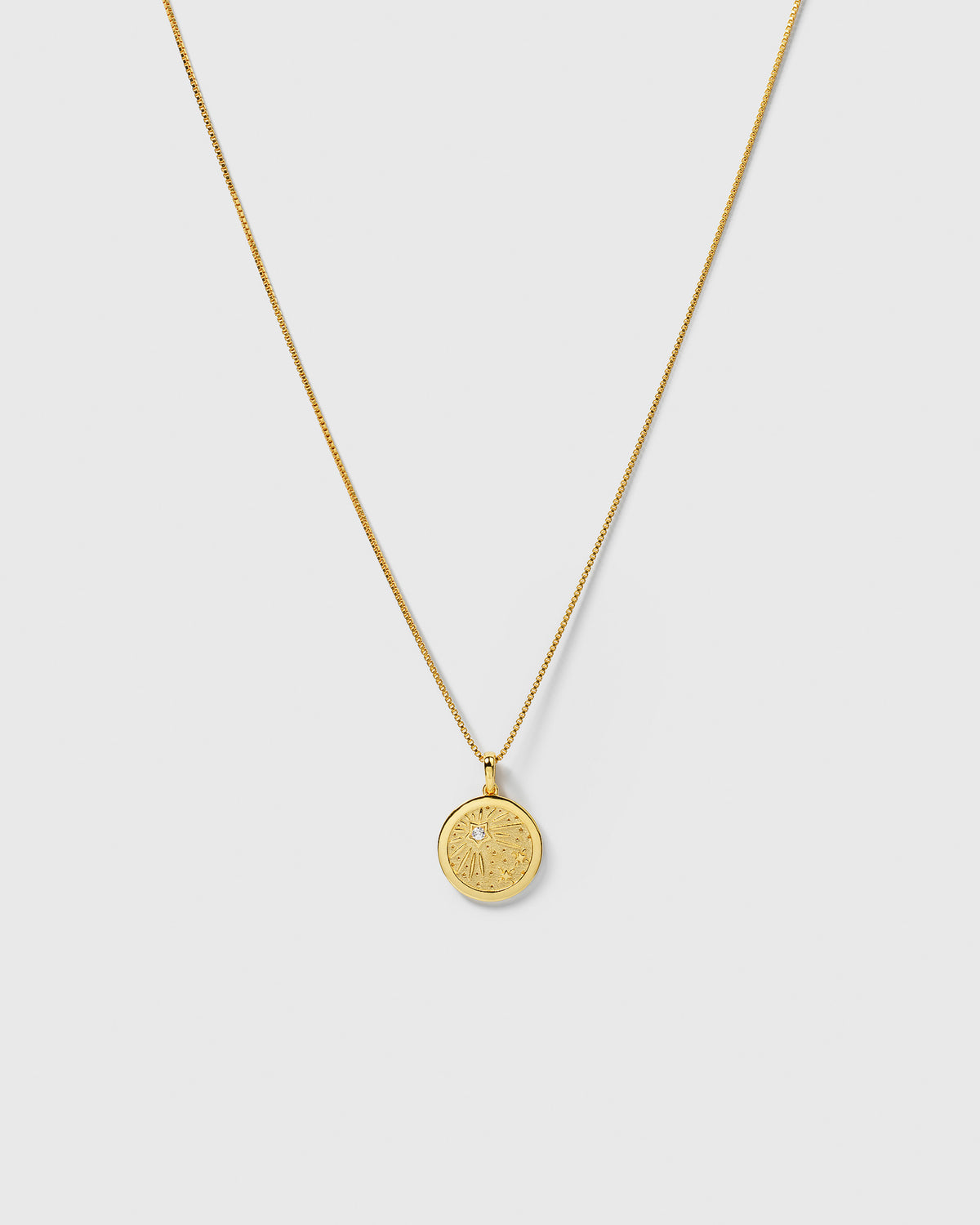 Lucky Coin Such A Star Necklace Gold