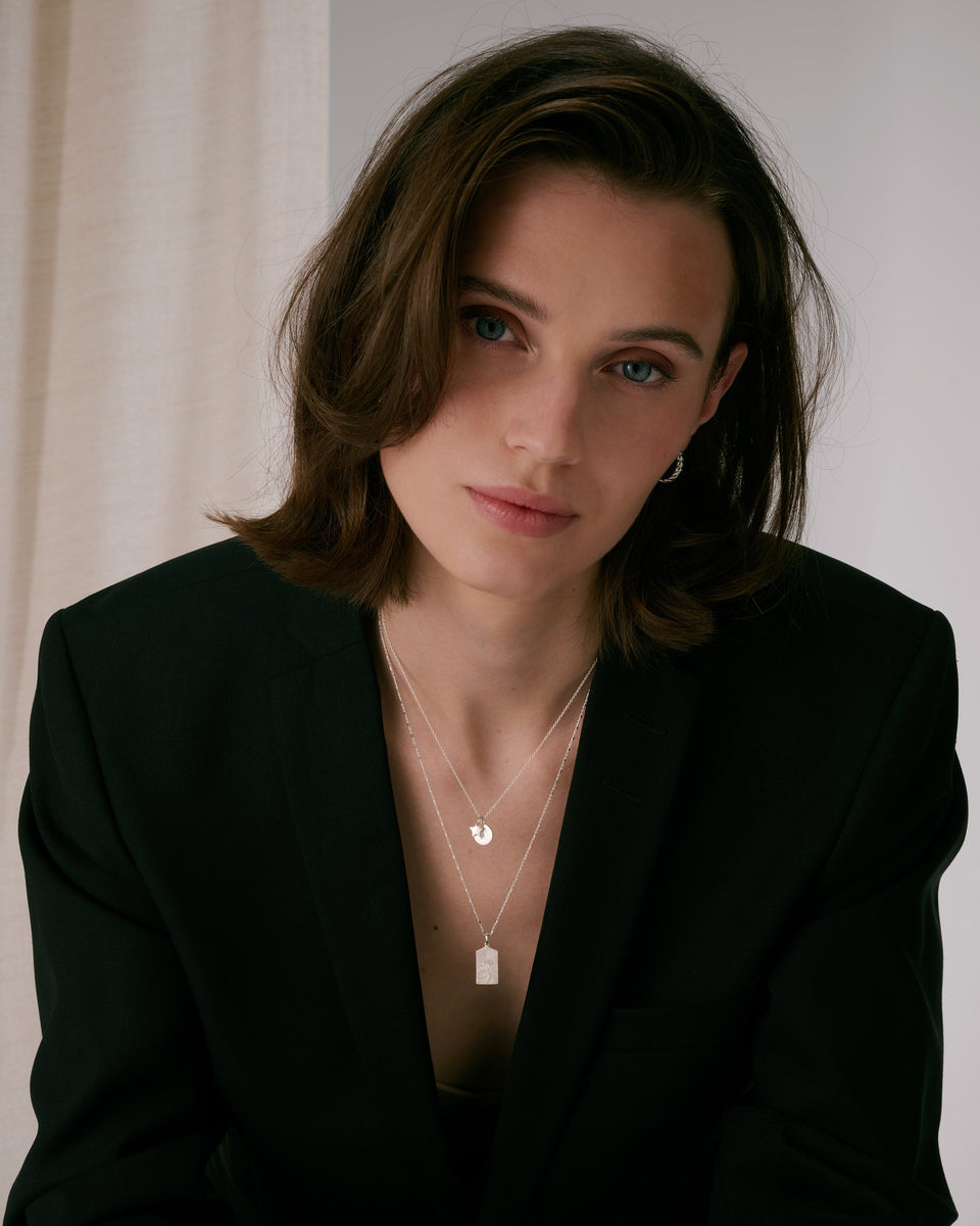 Beloved Mini Letter Silver