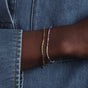 Code Bracelet Gold Good Vibes
