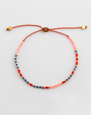 Code Bracelet Gold Just Breathe