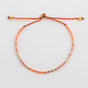 Code Bracelet Gold Keep Going