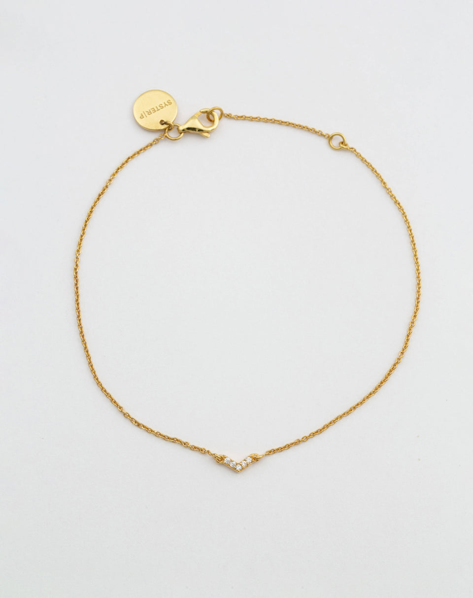 Mini Arrow Bracelet Gold