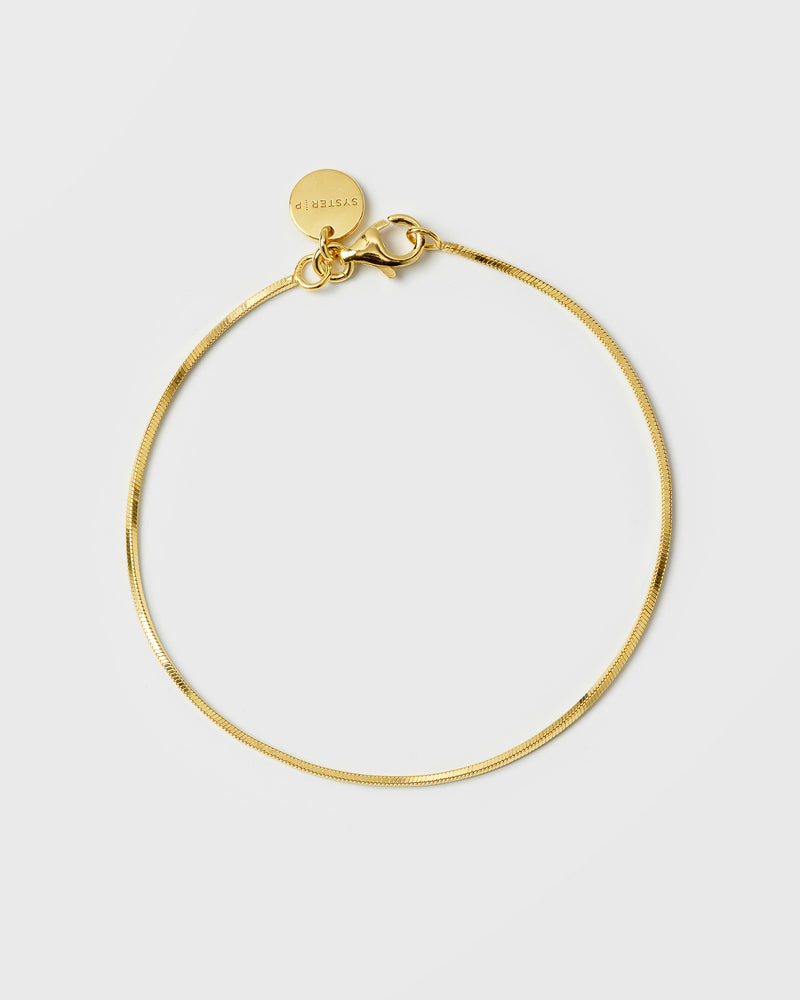 Sheer Mirror Bracelet Gold