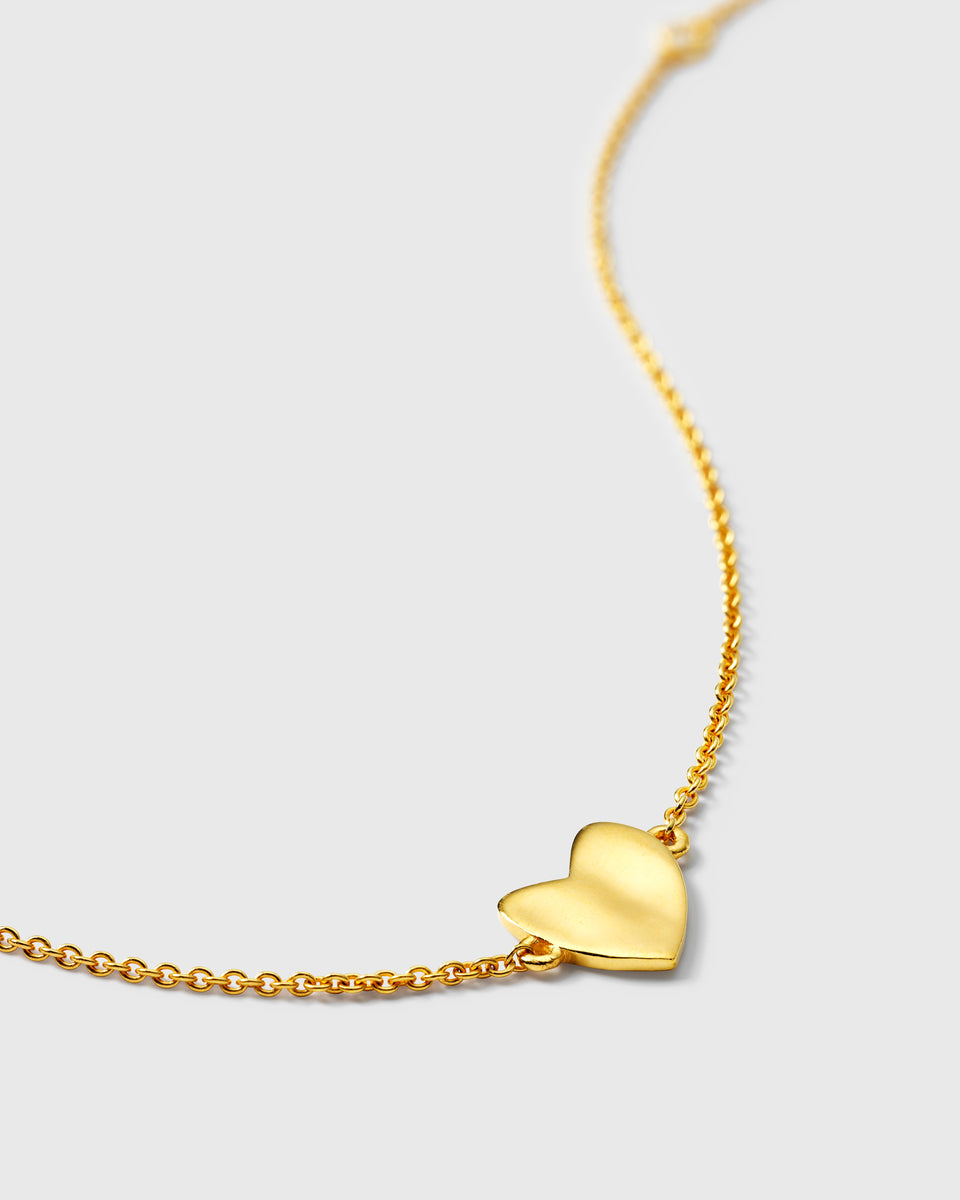 Friends Heart Bracelet Gold
