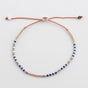 Code Bracelet Silver Just Breathe