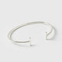 Strict Bar Bangle Silver