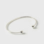 Strict Ball Bangle Silver