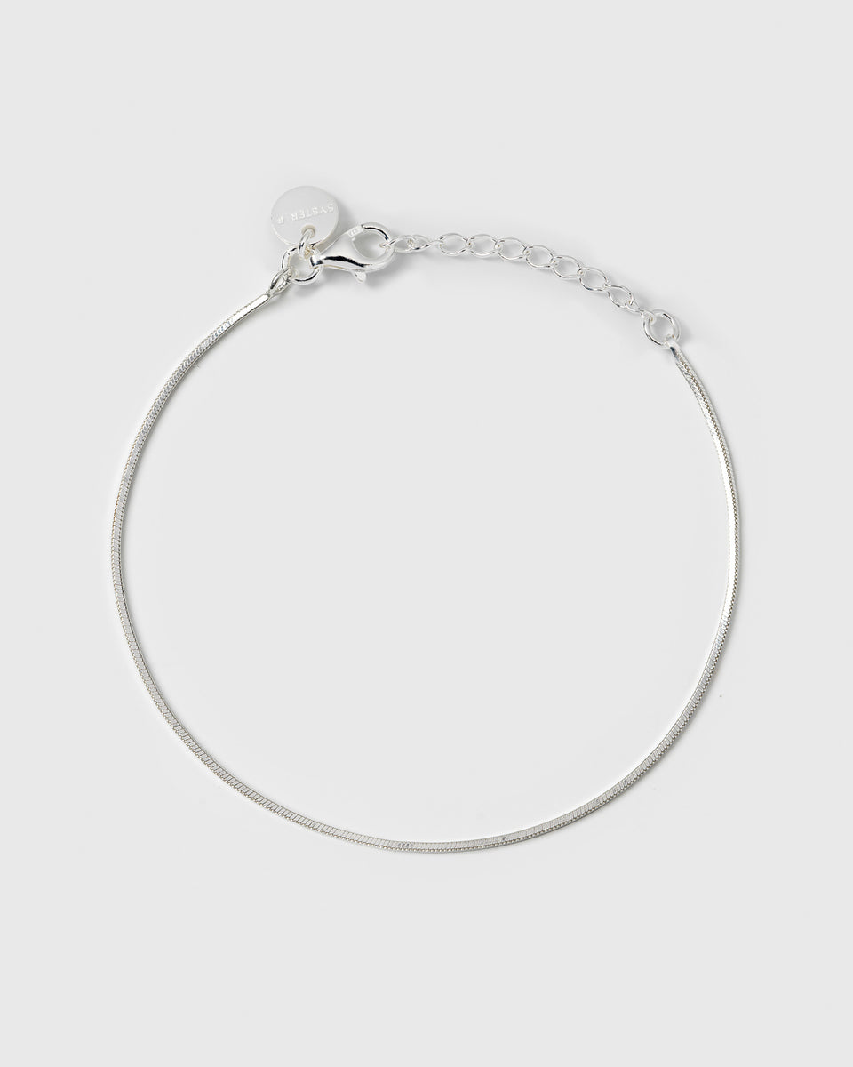 Sheer Mirror Bracelet Silver