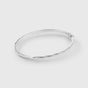 Cavelle Structured Bangle Silver