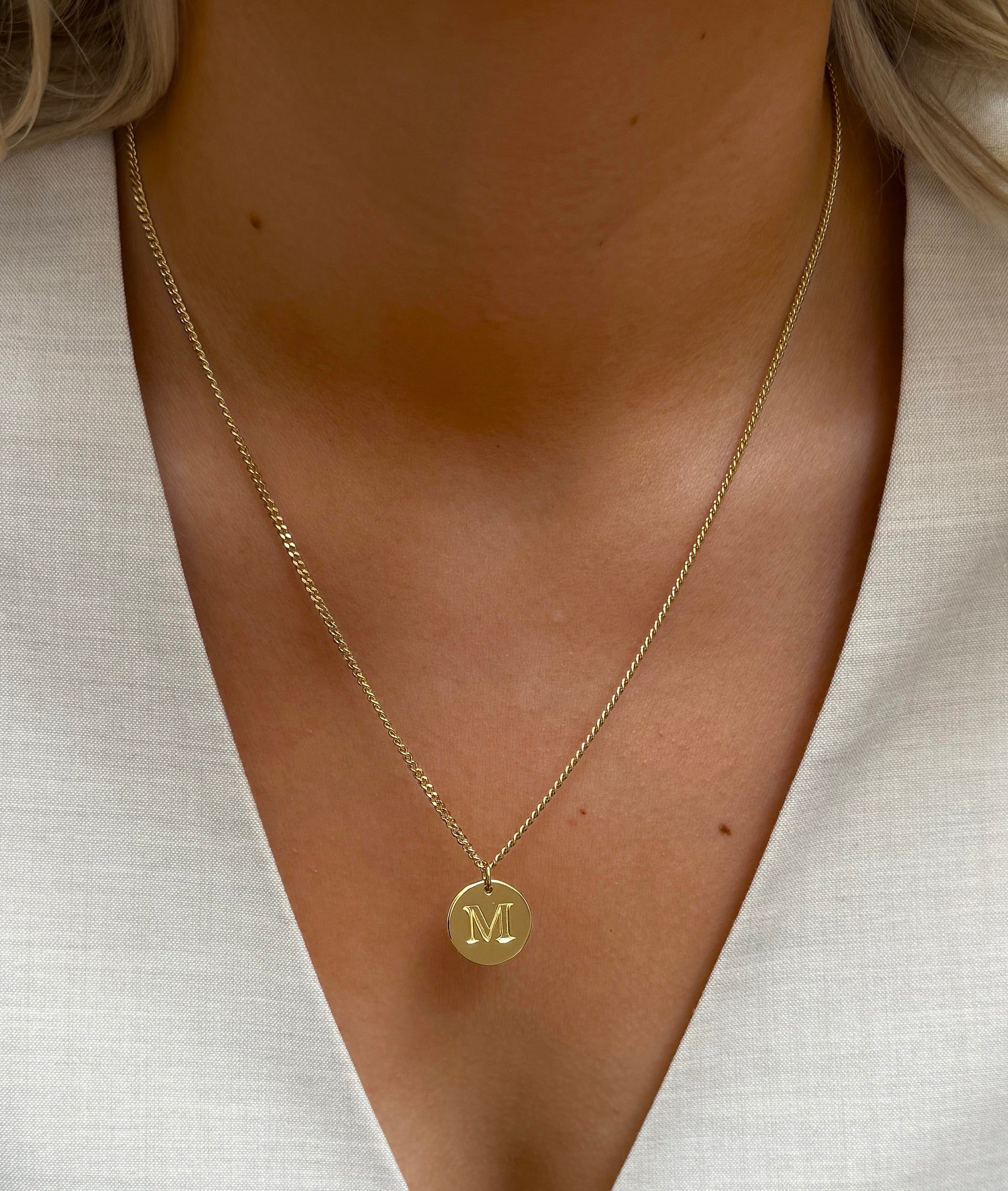 Beloved Letter Gold Letter charm from Syster P