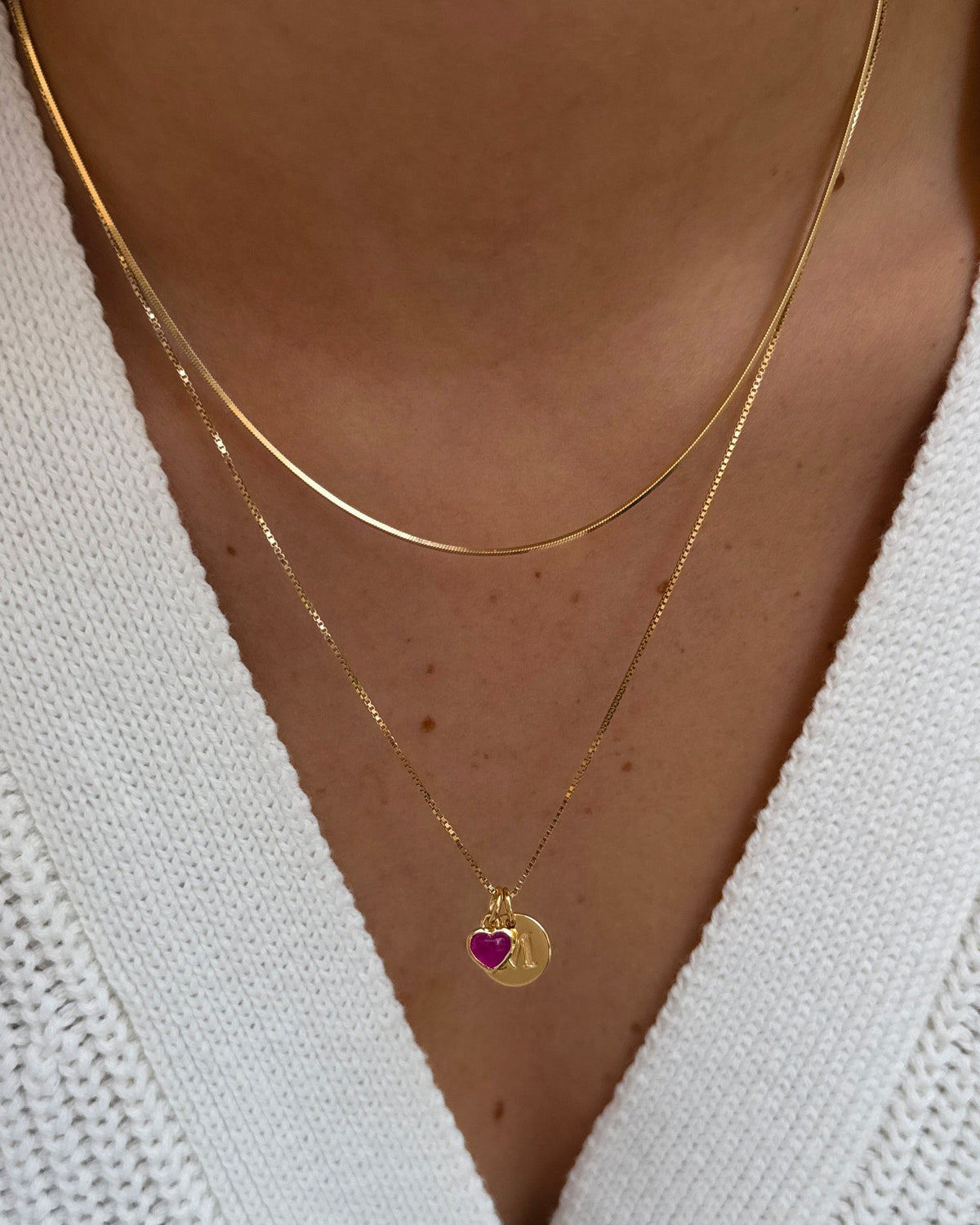 Beloved Heart Pendant Gold