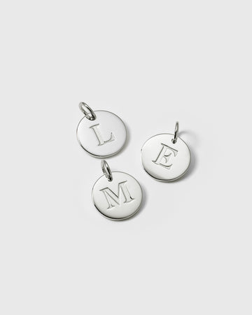 Beloved Big Letter Silver