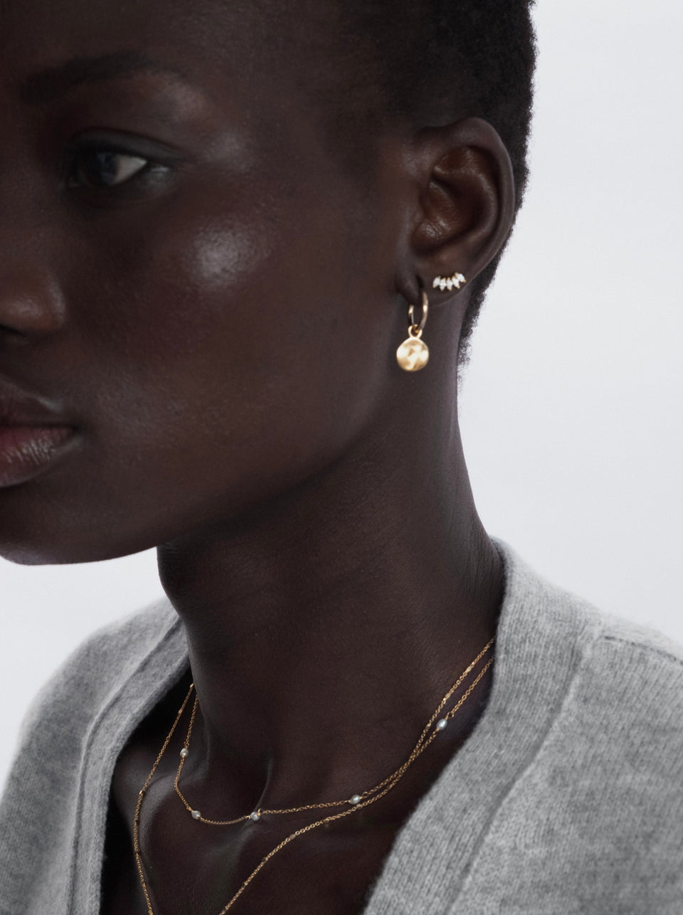 Theodora Earrings Gold