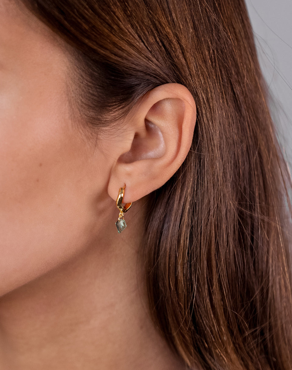 Diamona Earrings Gold