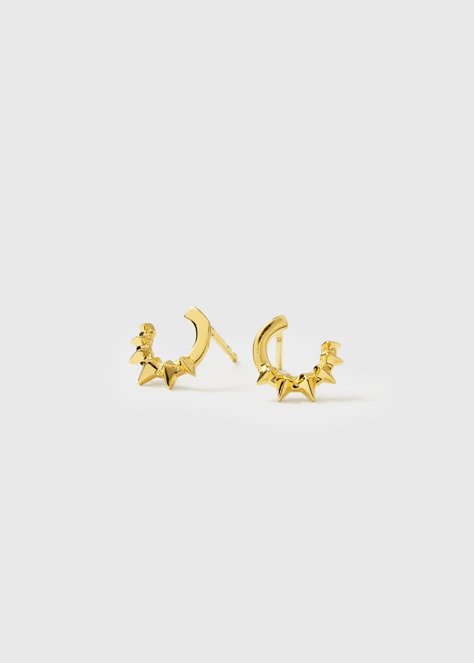 Uma Circle Earrings Gold