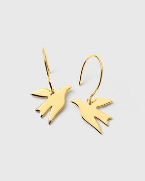 Birdy Earrings Gold