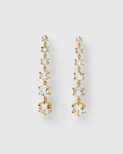 Valora Long Earrings Gold