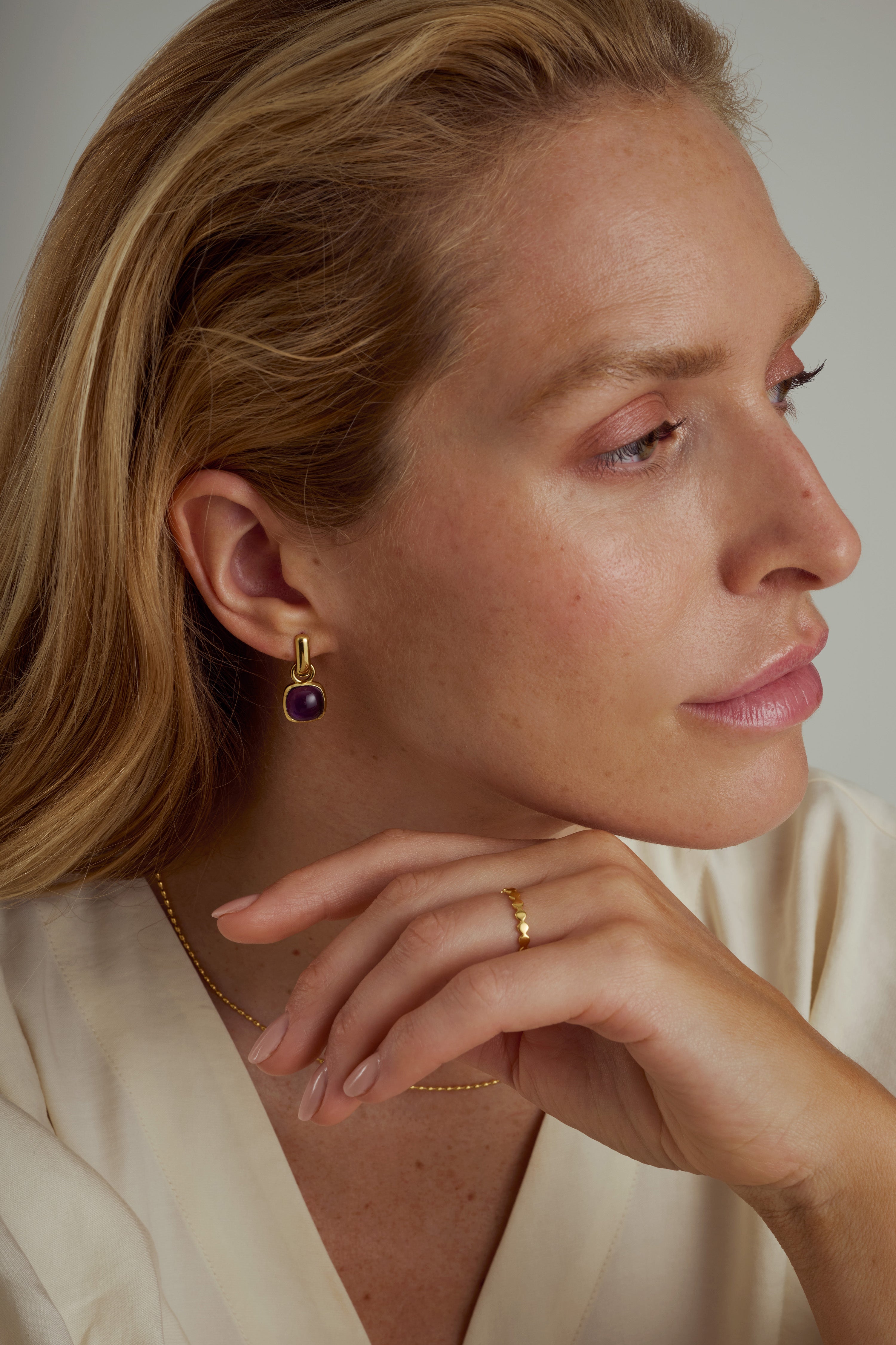 Lumera Earrings Gold