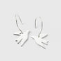Birdy Earrings Silver