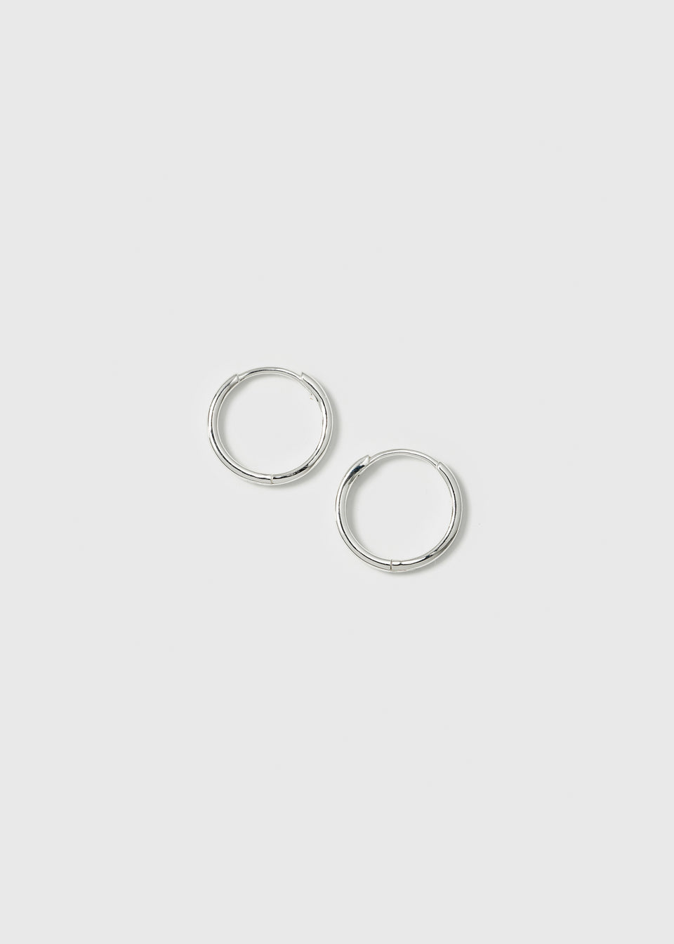 Beloved Small Hoops Silver