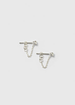 Minimalistica Solo Nova Earrings Silver