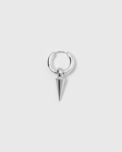Juno Single Hoop Silver