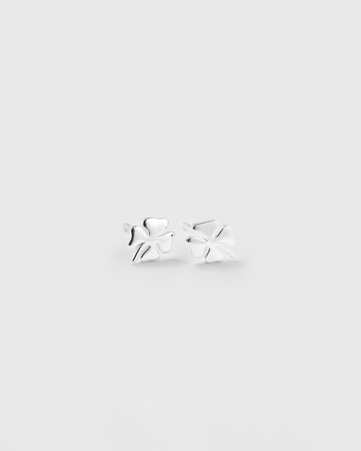 Bring Me Luck Stud Earrings Silver