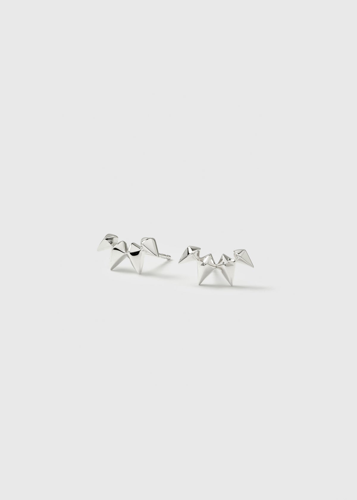 Uma Climber Earrings Silver