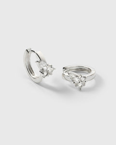 Pam Hoops Silver
