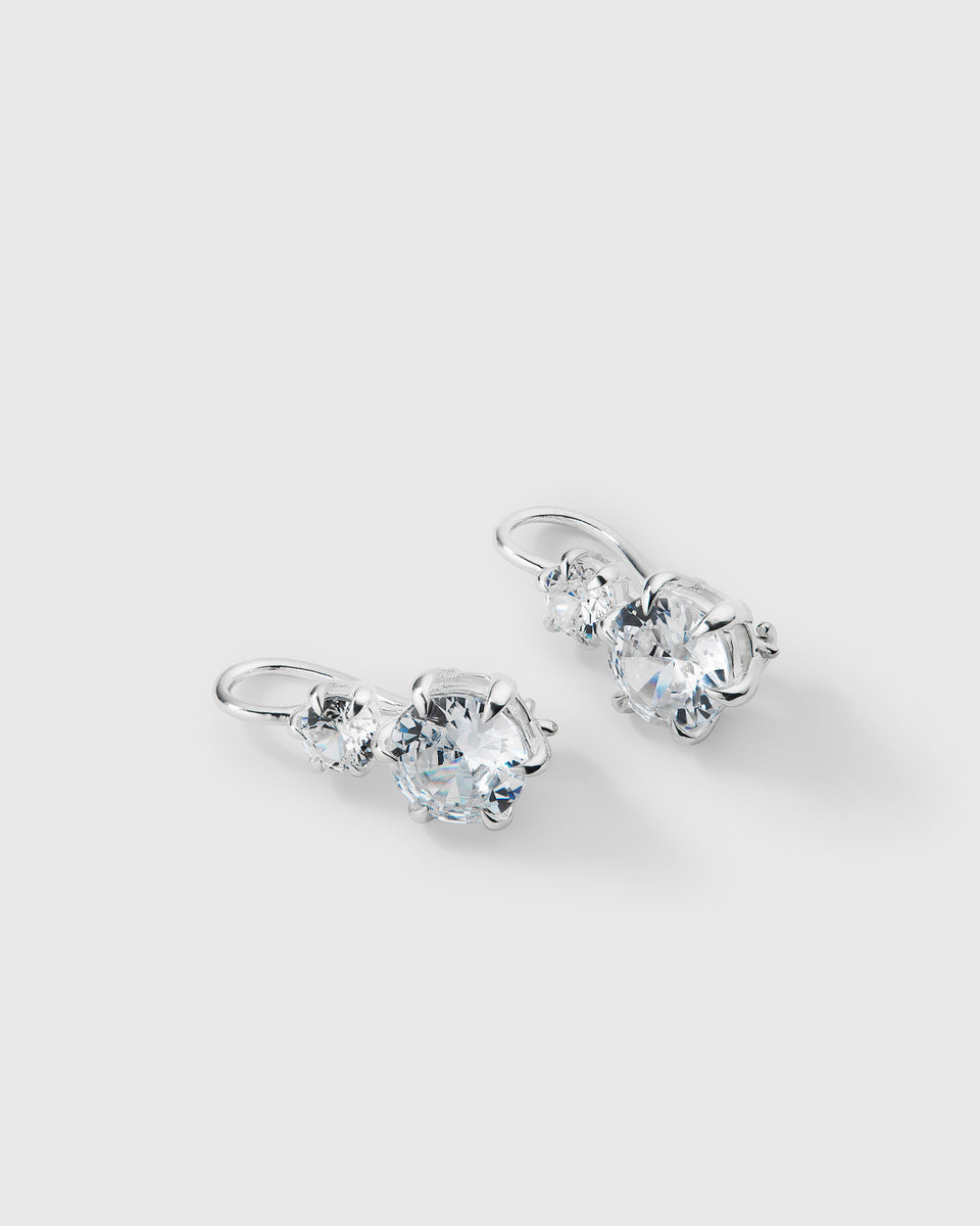 Valora Earrings Silver