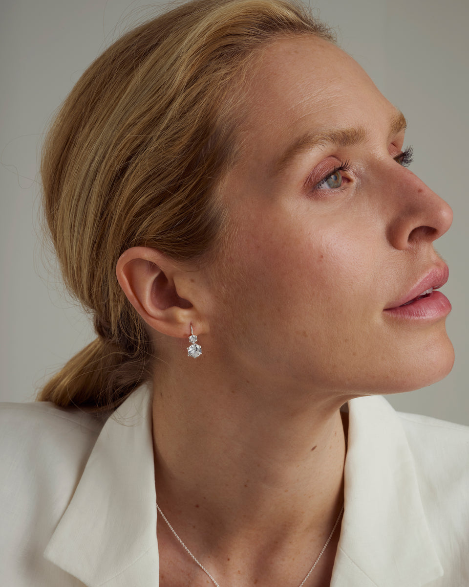 Valora Earrings Silver