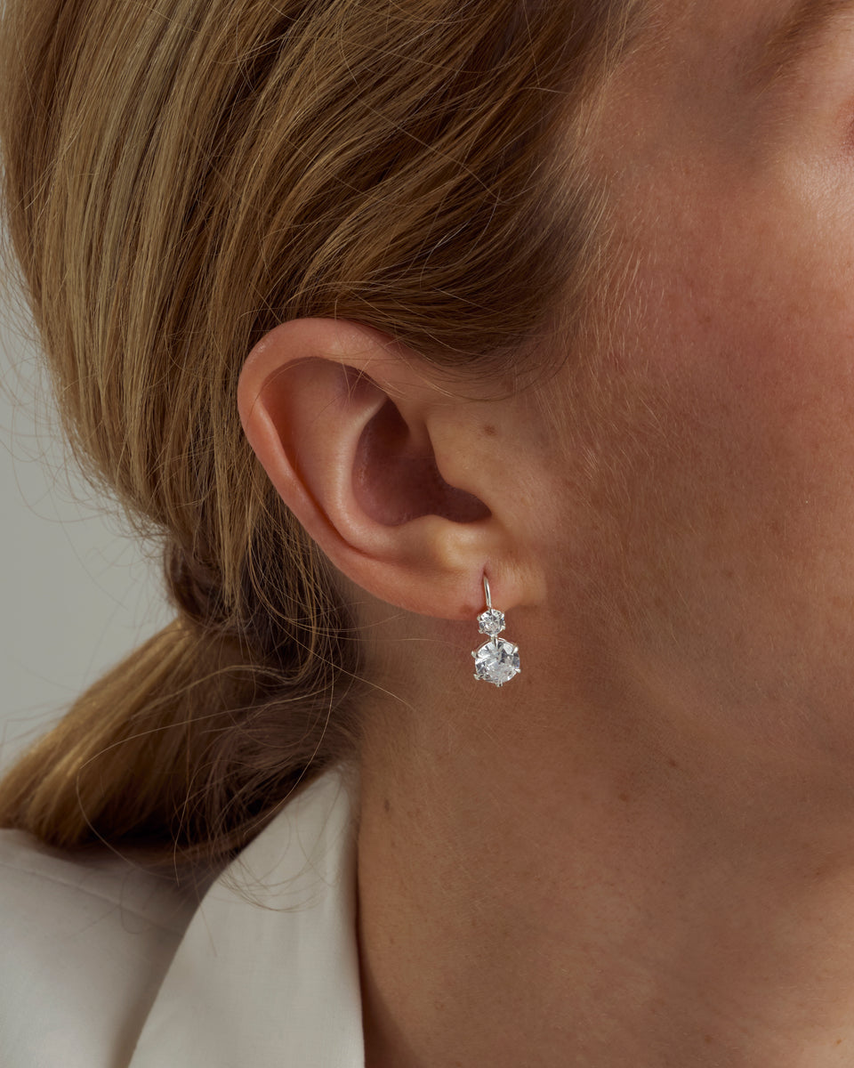 Valora Earrings Silver