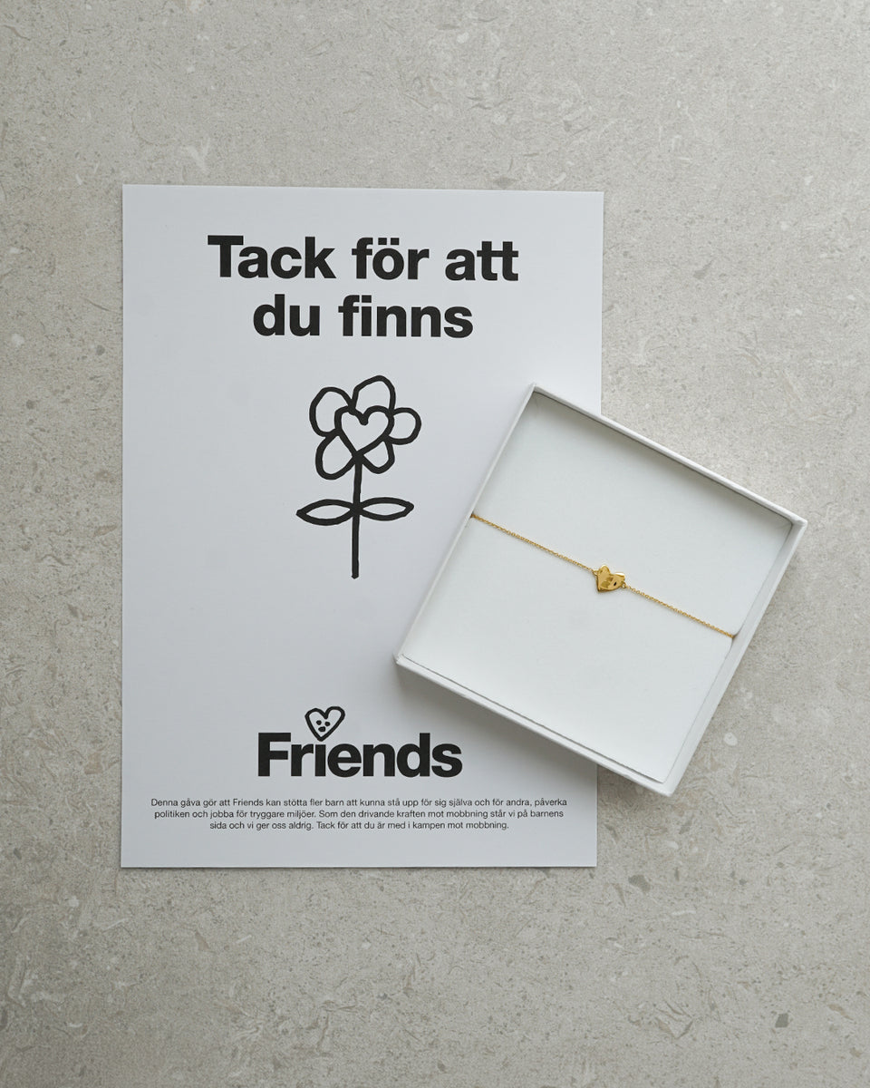 Friends Bracelet Gold & Donation
