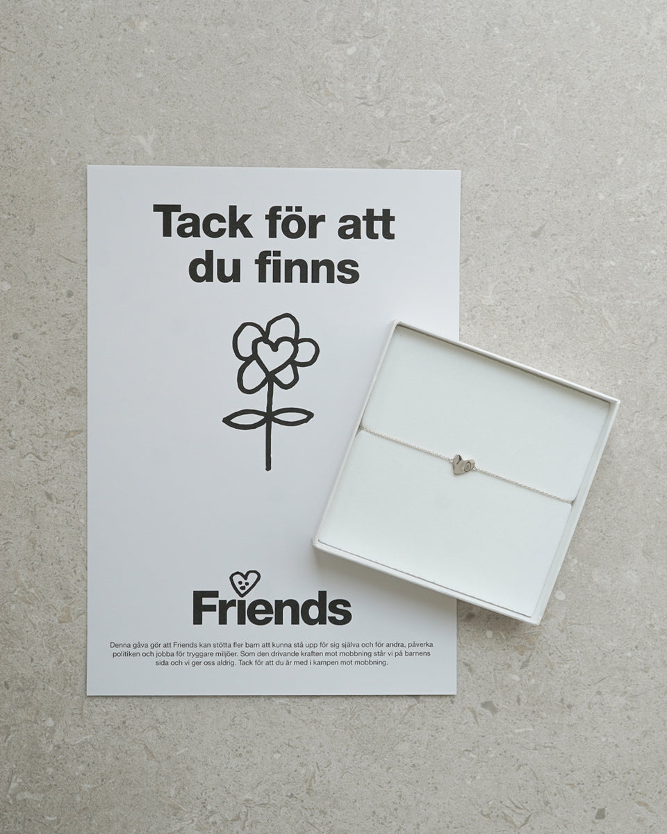 Friends Bracelet Silver & Donation