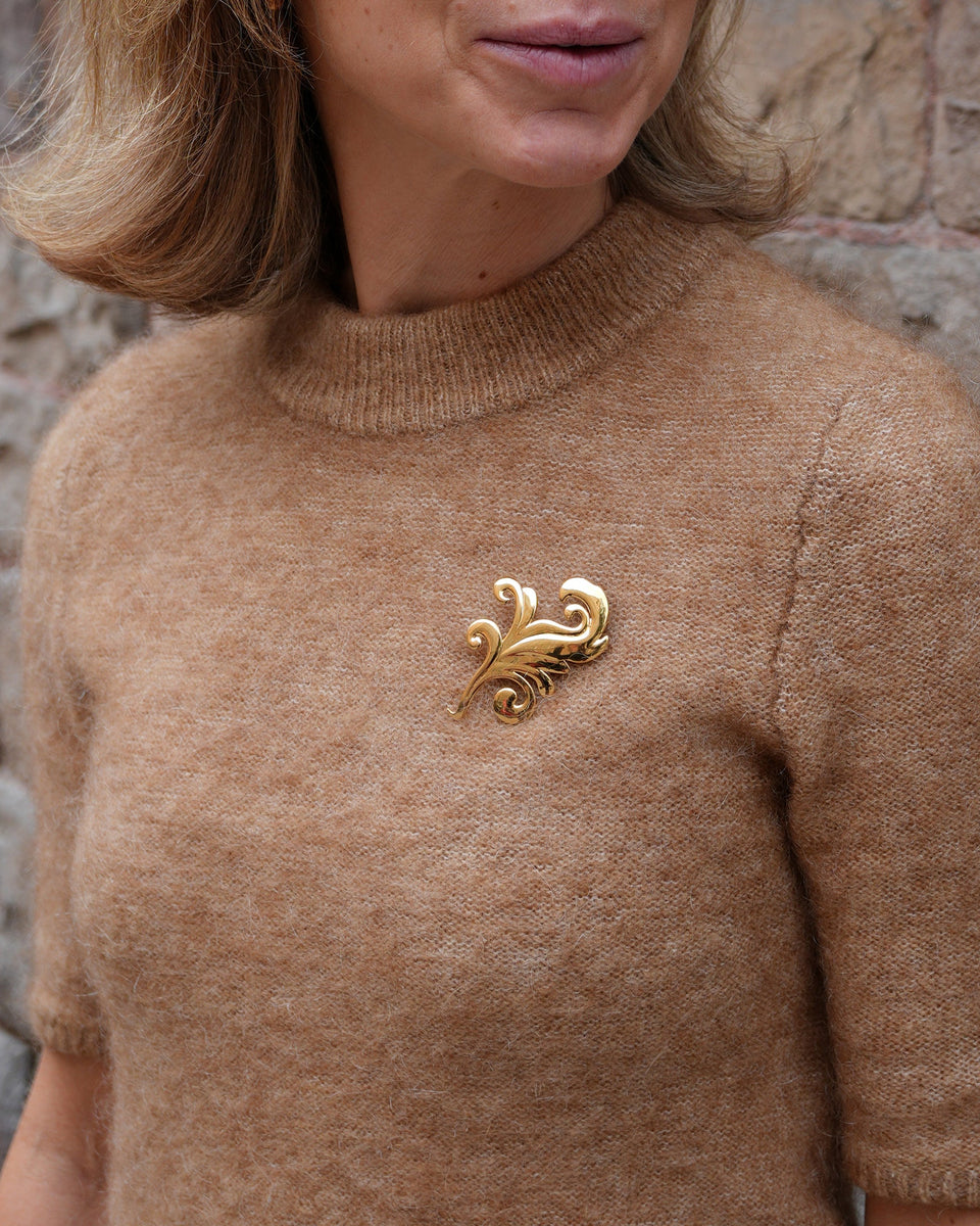 Lea Brooch Gold