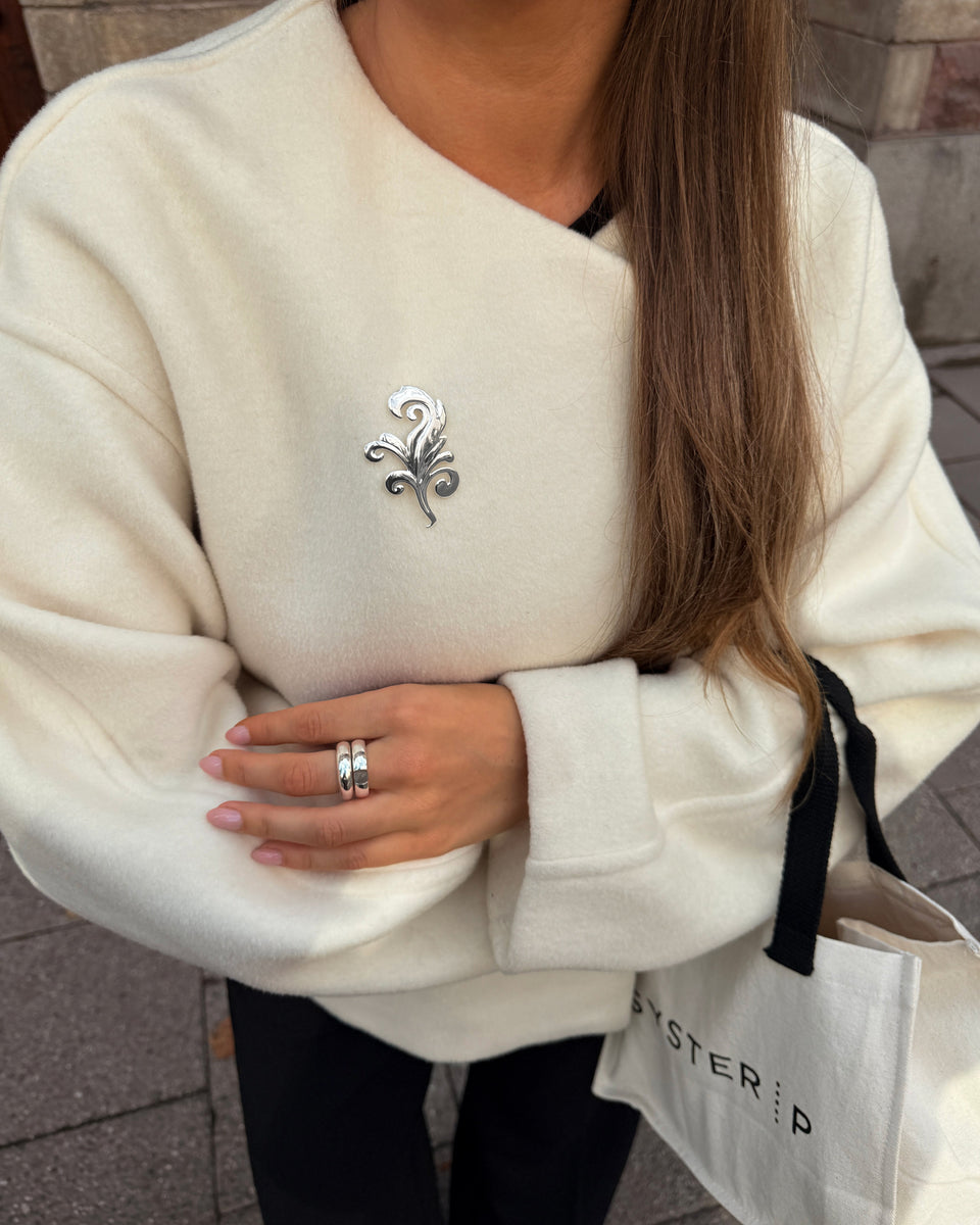 Lea Brooch Silver