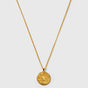 Lucky Coin Navigate Necklace Gold