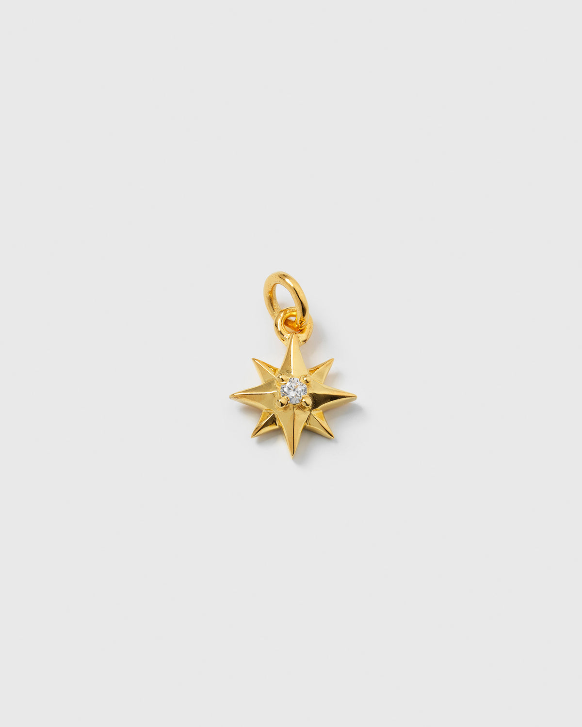 Beloved Compass Star Pendant Gold