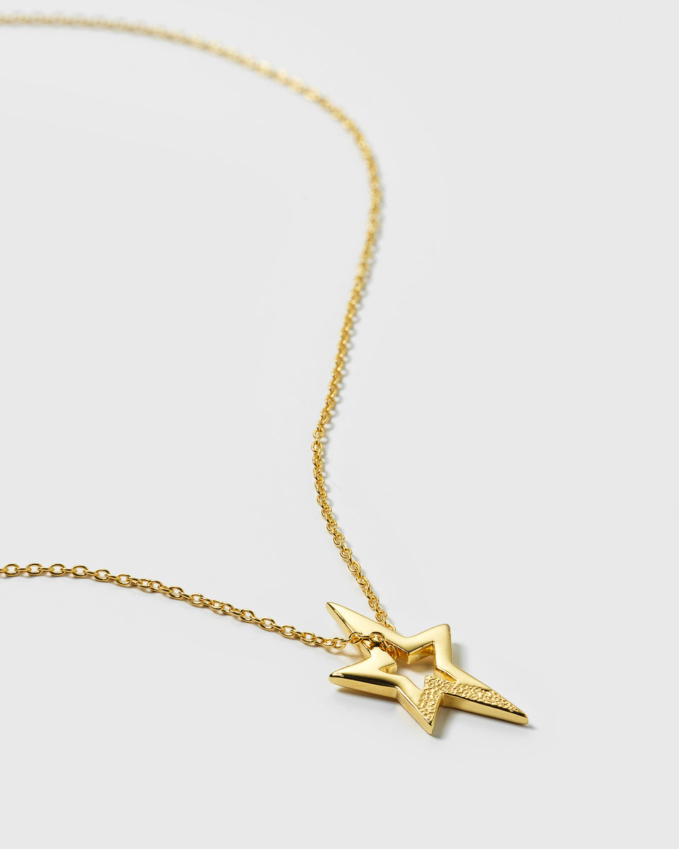 Megastar Necklace  Gold