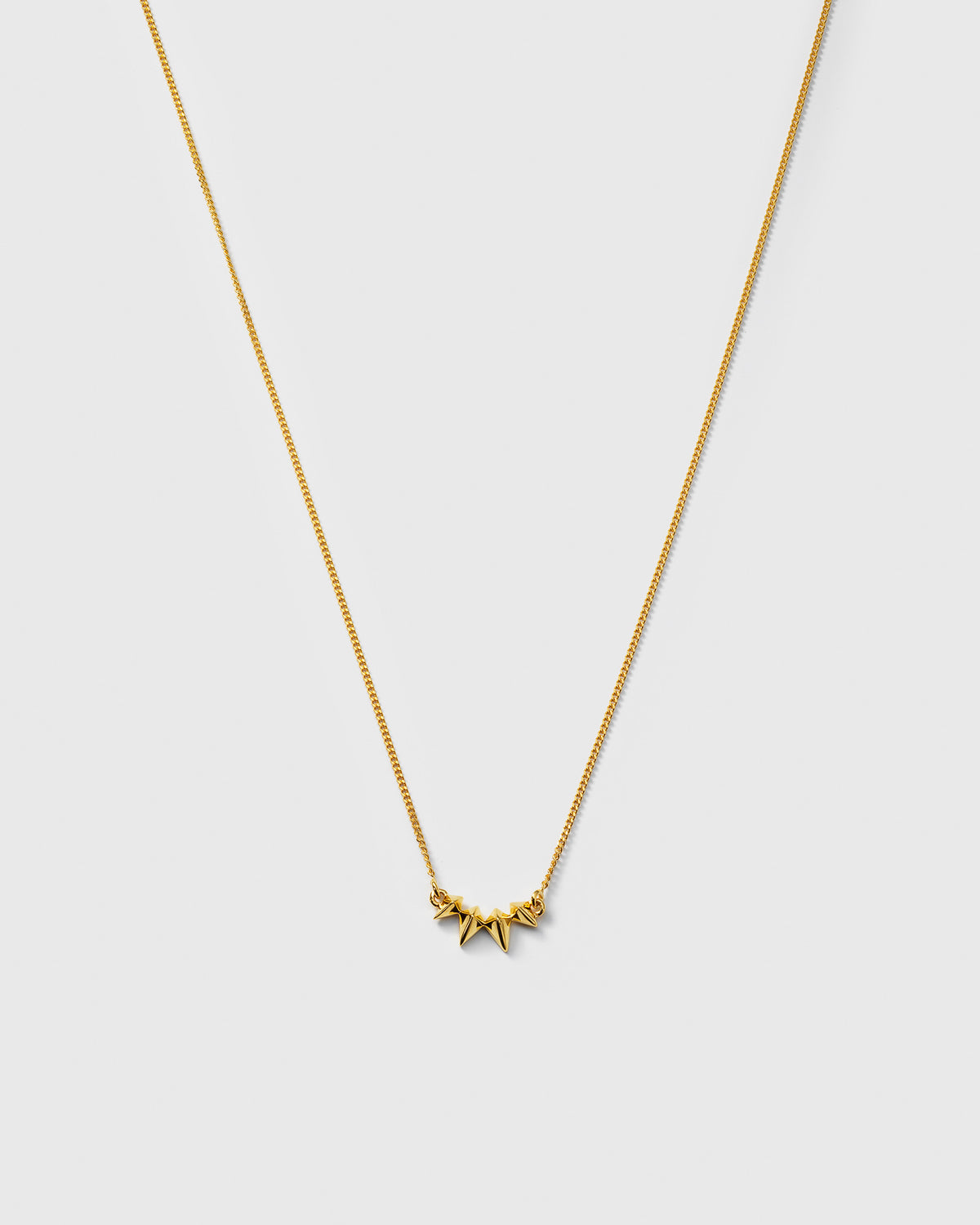 Uma Spike Necklace Gold