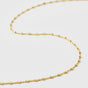 Sheer Station Necklace Gold