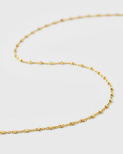 Sheer Station Necklace Gold