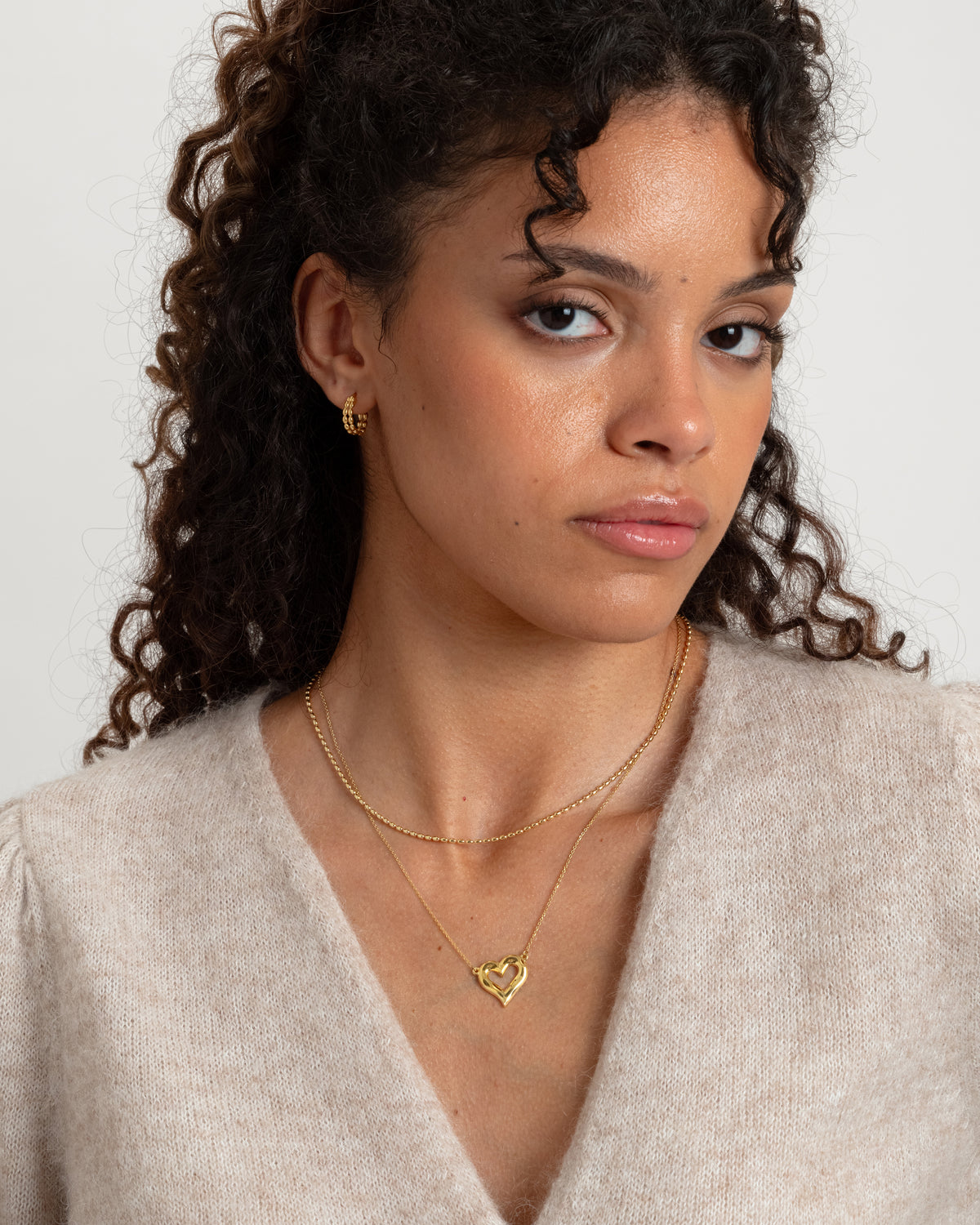 Lunetta Necklace Gold