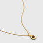 Octagon Necklace Gold