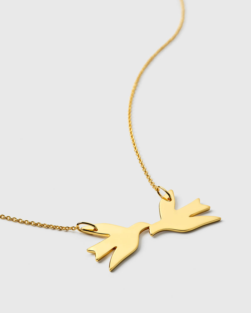 Birdy Necklace Gold
