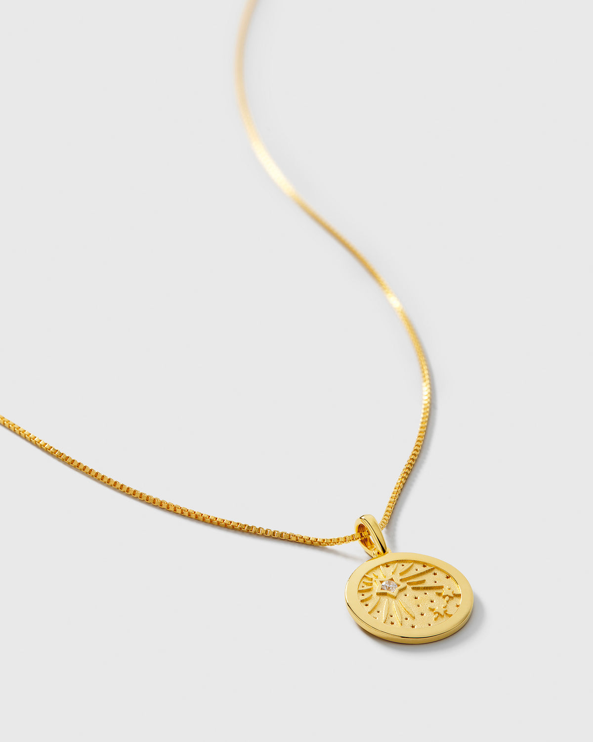 Lucky Coin Such A Star Necklace Gold